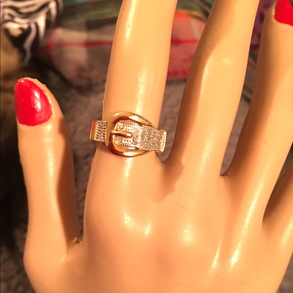 Diamond Belt Ring - Picture 5 of 8