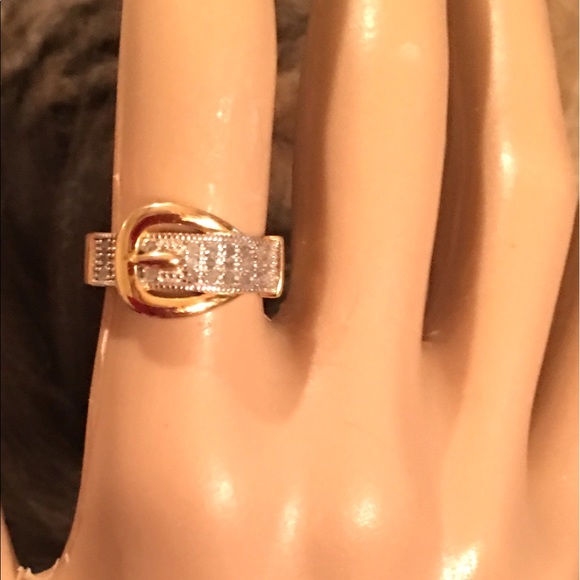 Diamond Belt Ring - Picture 6 of 8