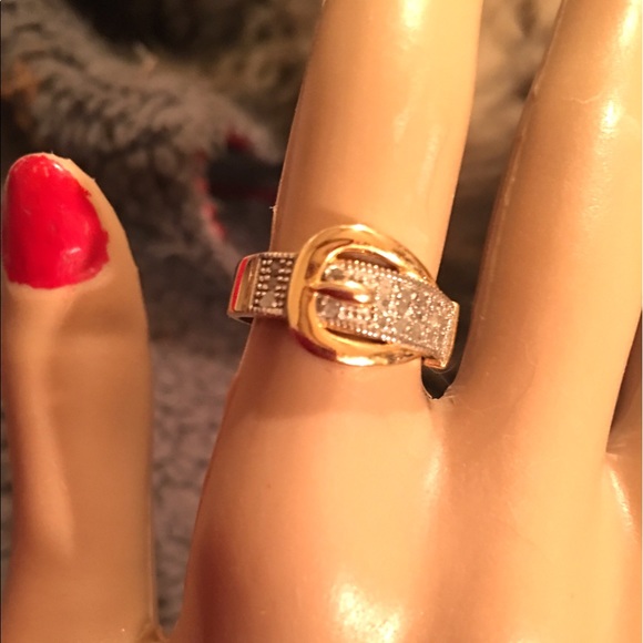 Diamond Belt Ring - Picture 8 of 8