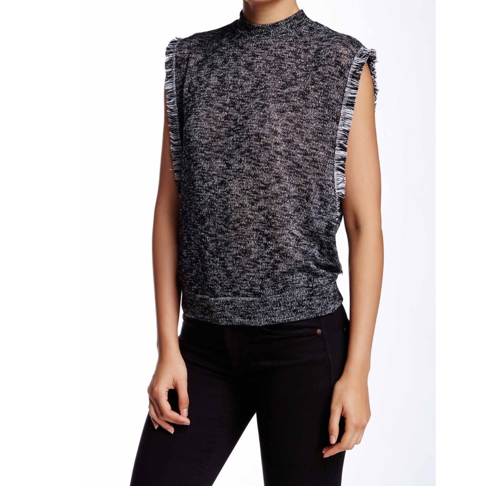 Sleeveless Sweater Tank