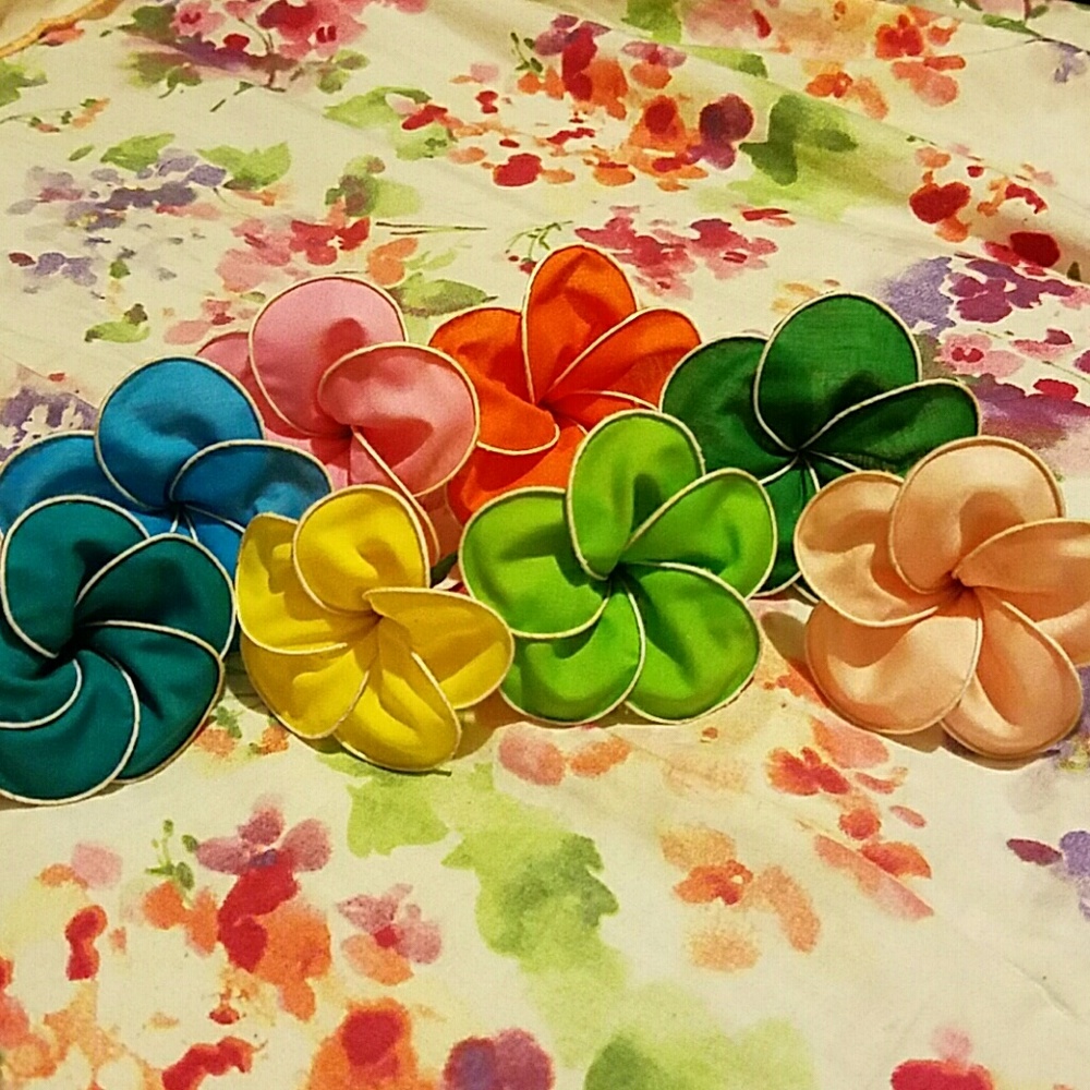fabric flowers