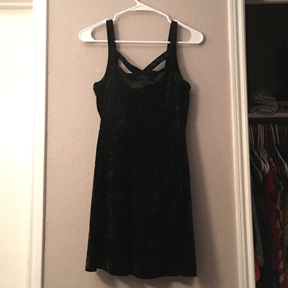 Black Velvet Dress
