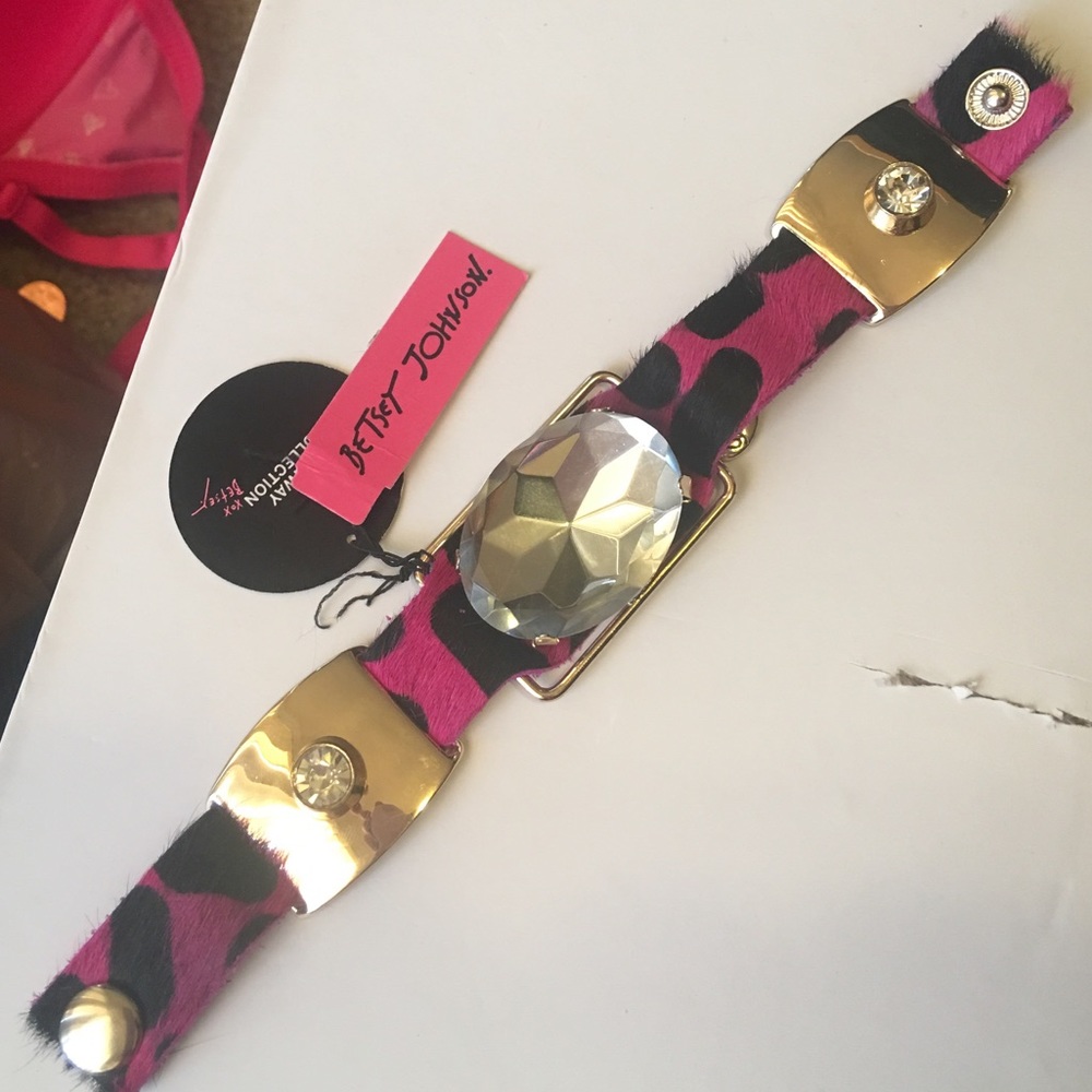 NWT Betsey cuff bracelet.