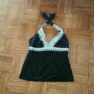 Athleta halter top tankini