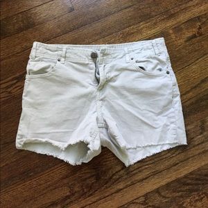 Free People corduroy shorts