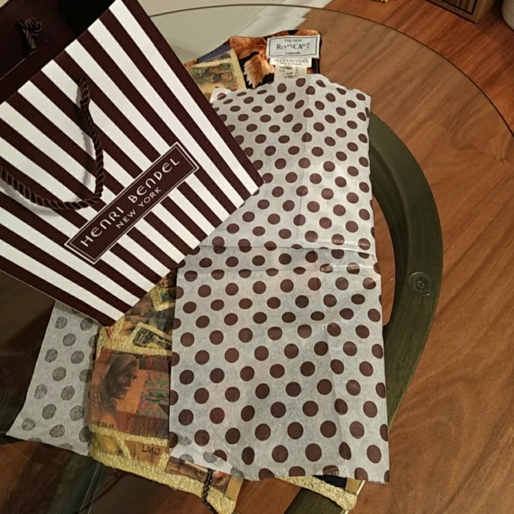 Authentic Henri Bendel Vintage Vest 1991