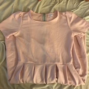 Solid light pink LulaRoe Amelia dress. Brand new.
