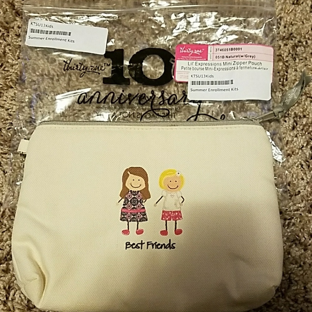 NWT Mini Zipper Pouch