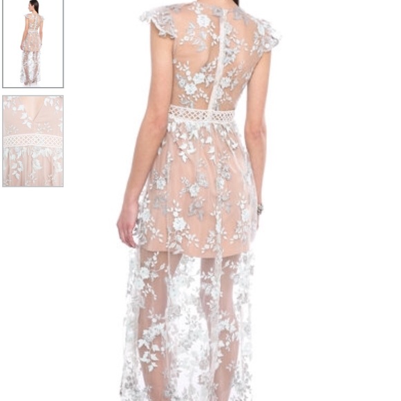 WAYF embroidered dress - Picture 2 of 4