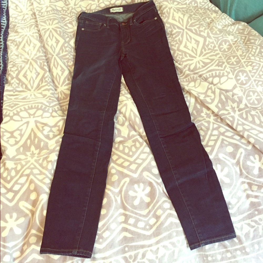 Madewell High Rise Skinny Jeans Tall
