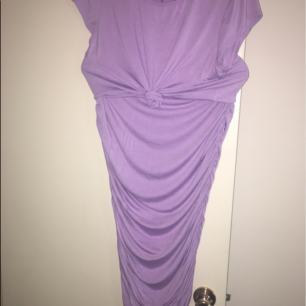 🔥SALE🔥 Lavender Crop top and skirt set