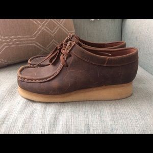 Clarks Wallabees - Dark Brown Leather