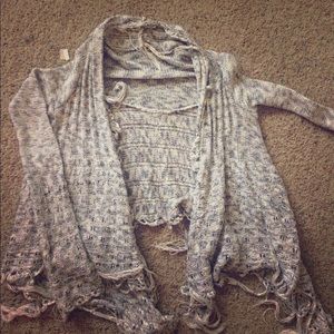 Free People XS Cropped Sweater