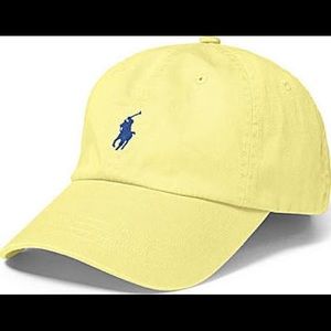 Ralph Lauren Polo Hat, Hampton Yellow