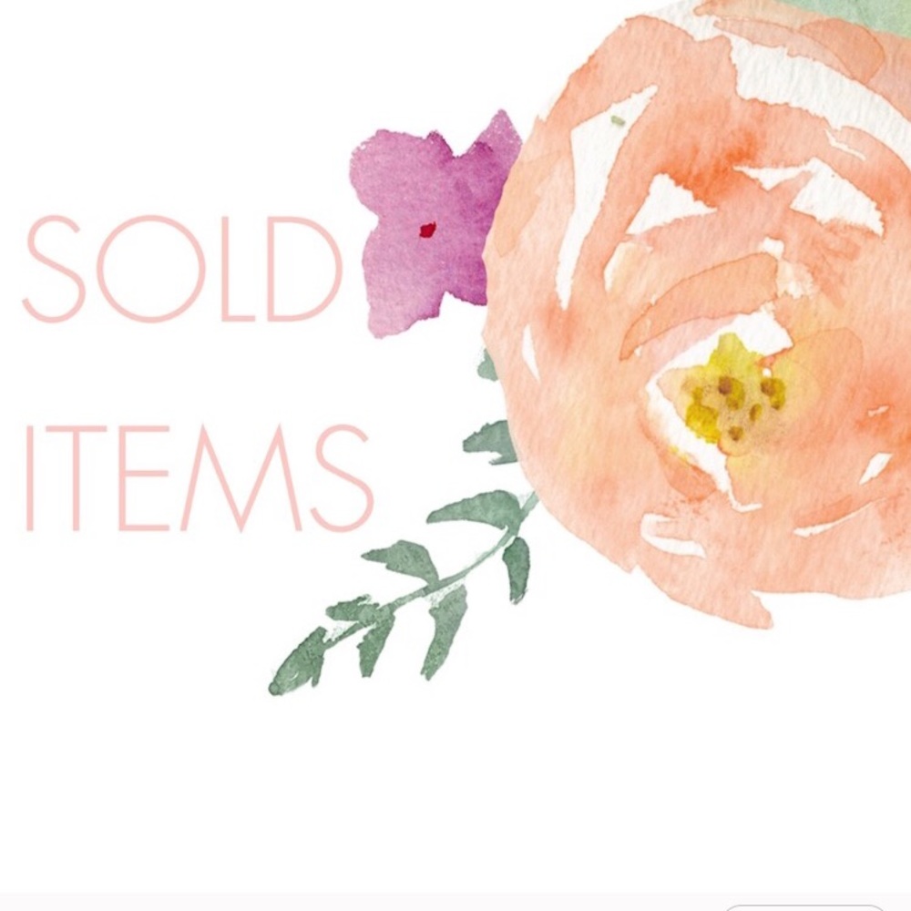 ALL SOLD ITEMS BELOW