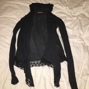 Hollister hooded cardigan
