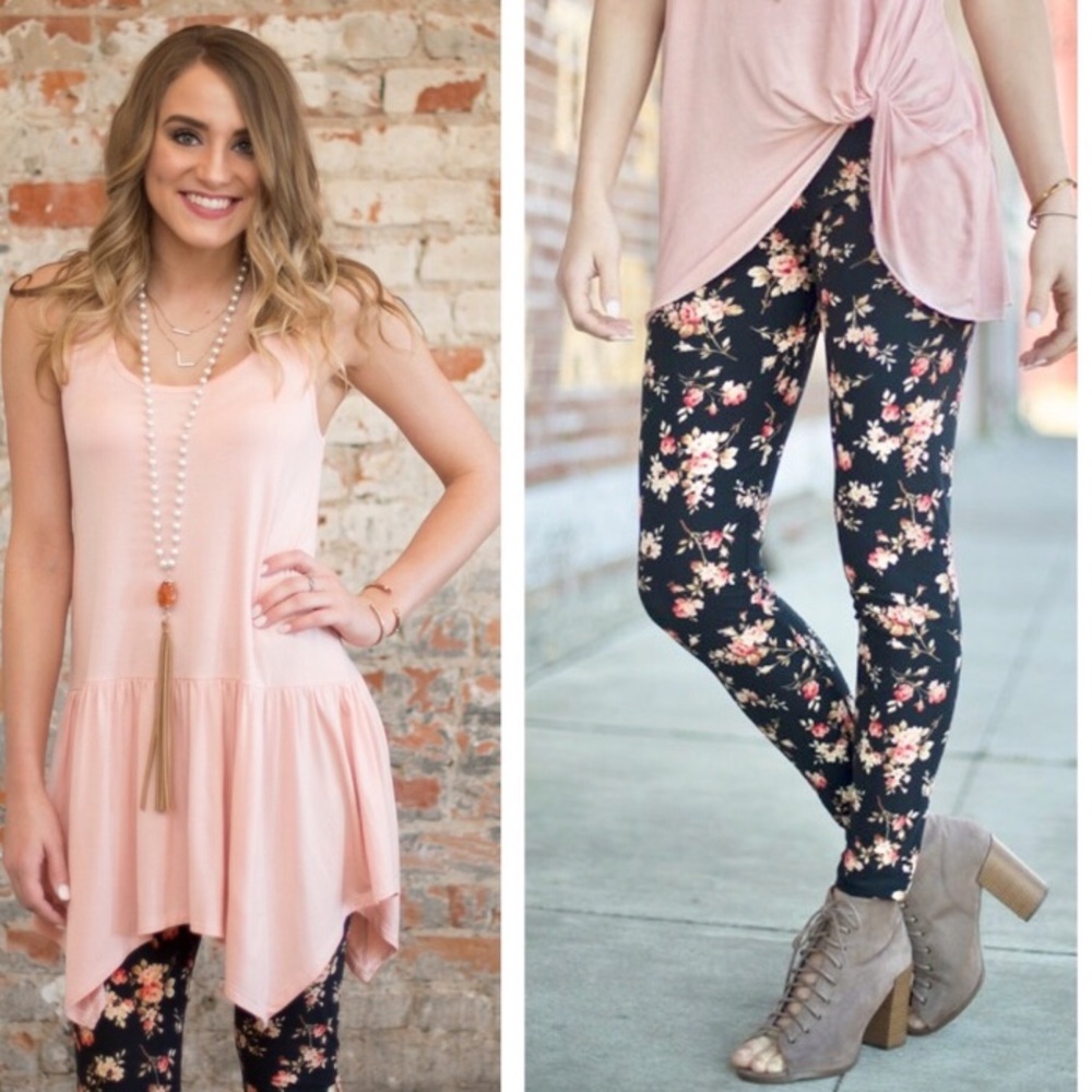 SALE! Beautiful Floral Leggings