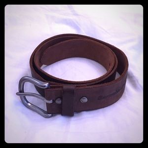 Abercrombie & Fitch brown leather belt