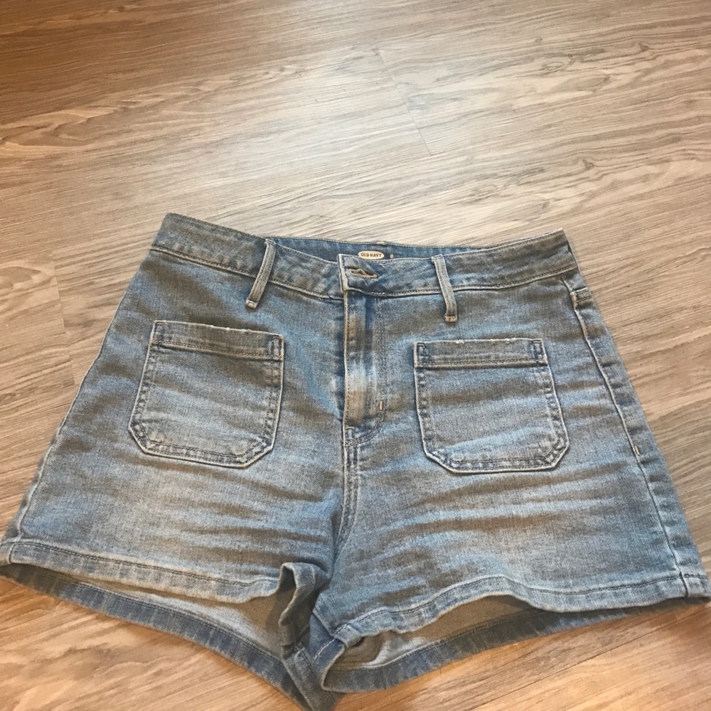 High waisted shorts