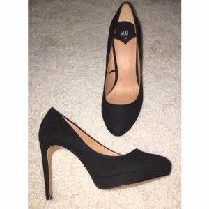 Black H&M heels