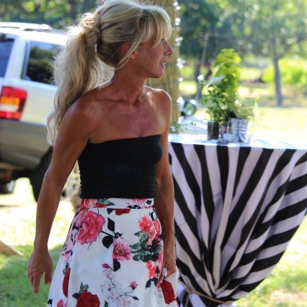 Floral skirt