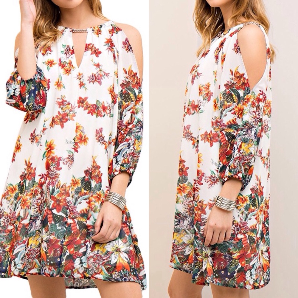 Womens floral dress