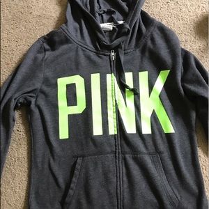 Pink hoodie