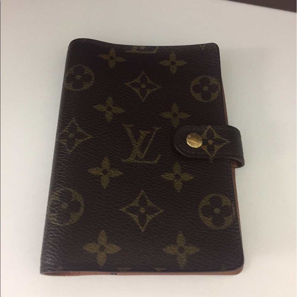 💯auth Louis Vuitton agenda pm