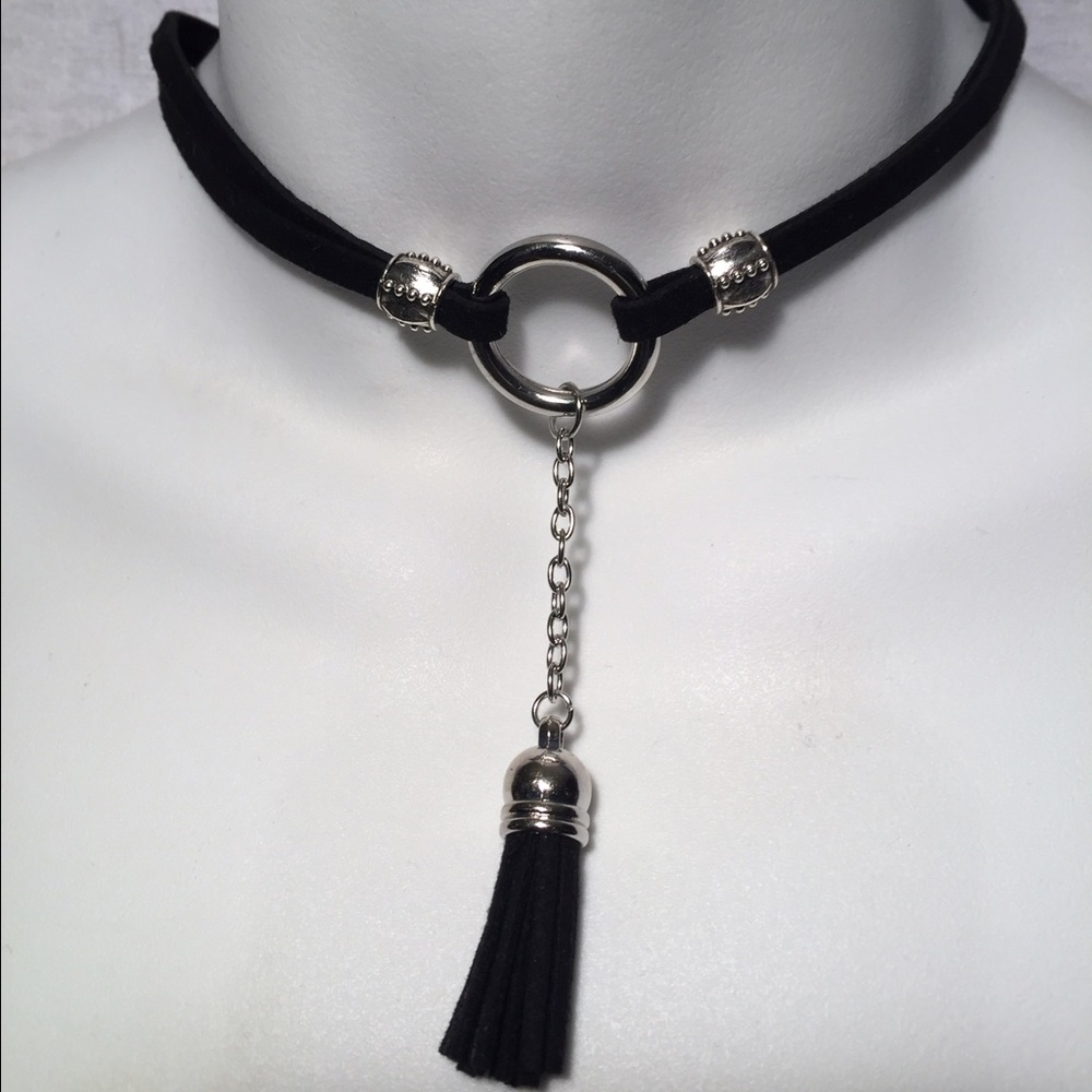 Cowgirl Tassel Chokers 4 Colors