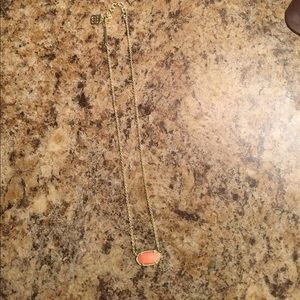 Coral Kendra Scott Elisa Necklace