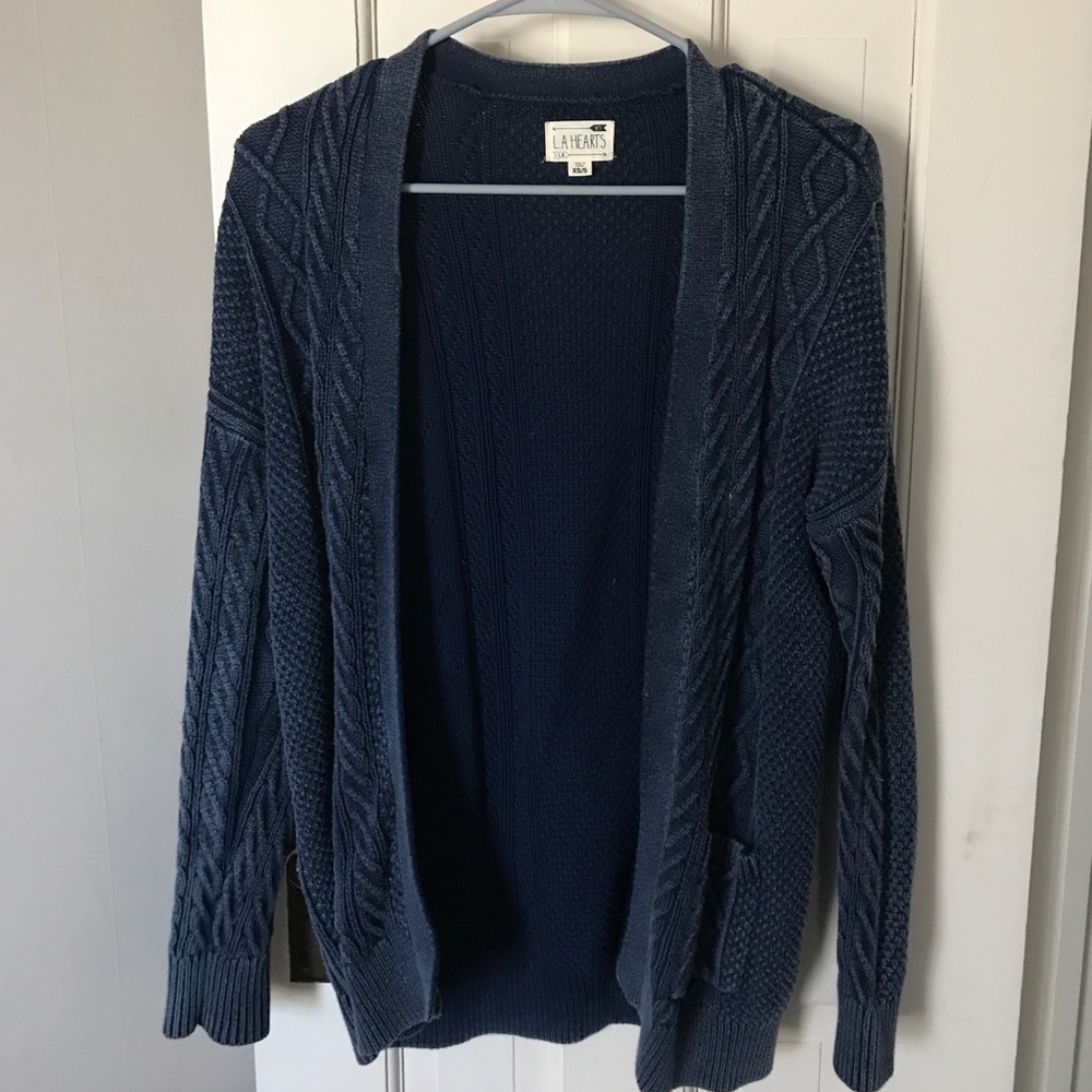 LA HEARTS XS/S Knit Cardigan