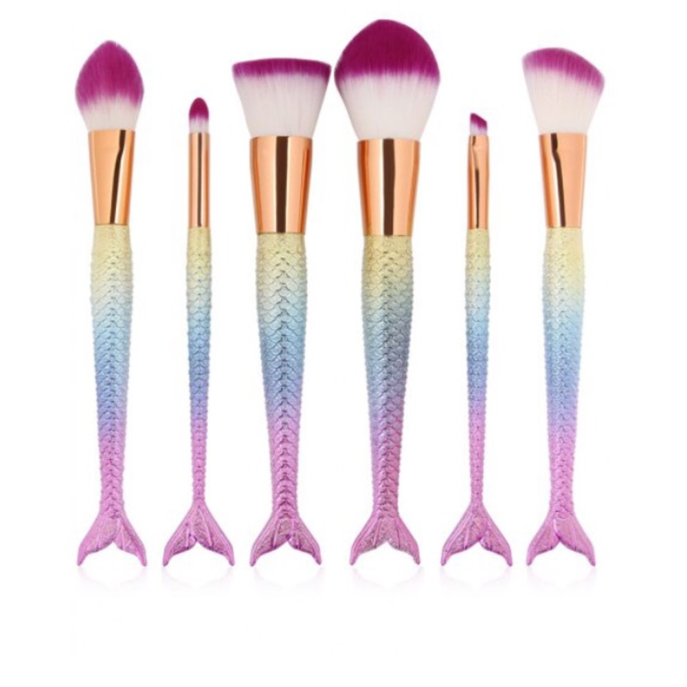 Mermaid Makeup Brush Set.