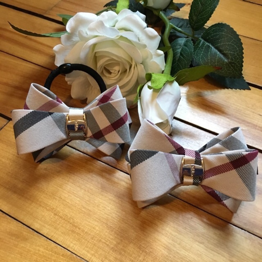 Two Pieces Hair Clip and Hair Tie Set