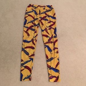 Like new Lularoe OS leggings, worn once