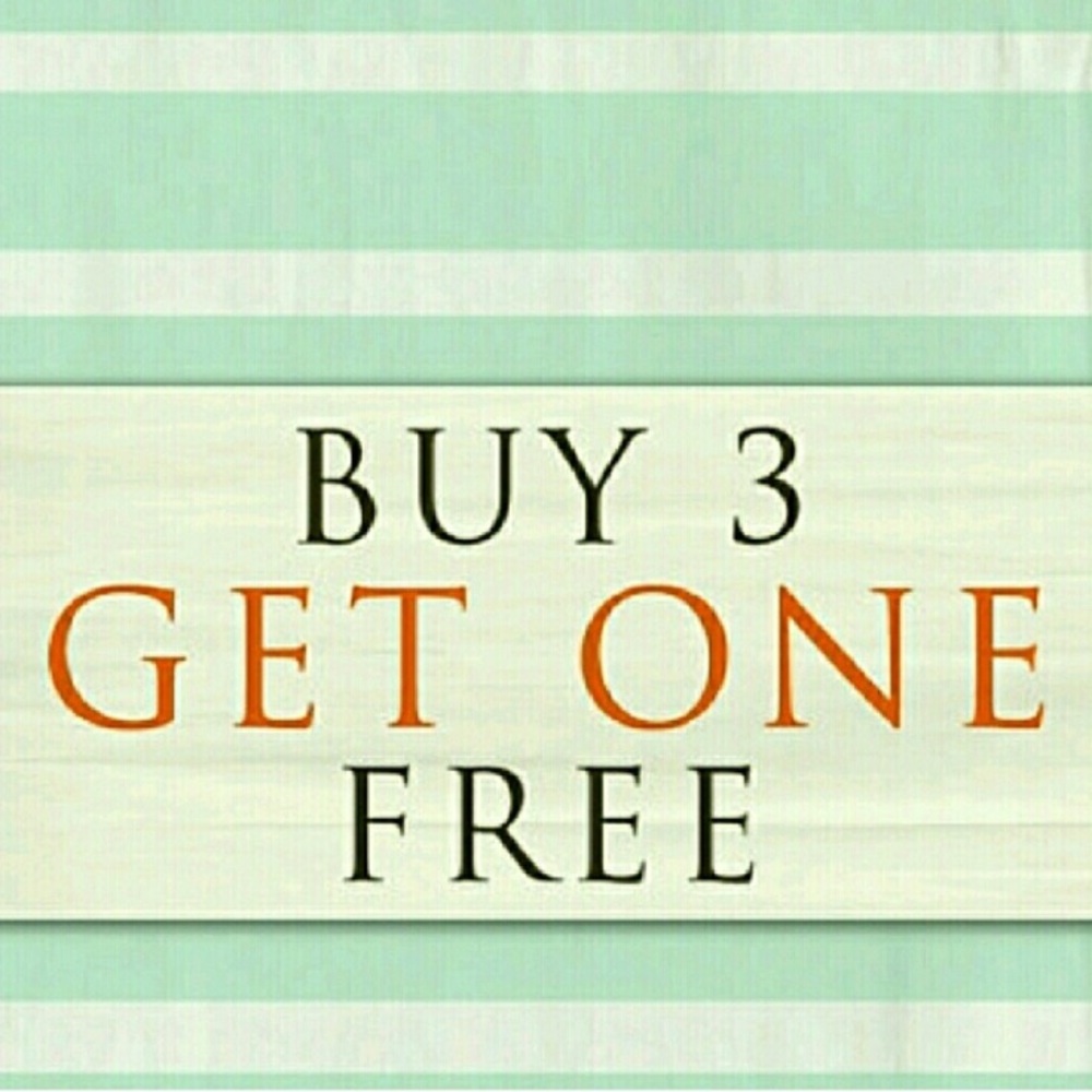 BUNDLE 3 ITEMS & GET A FOURTH (under $10) FREE!!