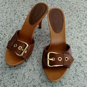 Bakers Tan Buckle Sandal