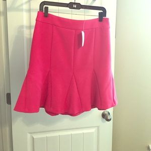 Bright pink Banana Republic skirt