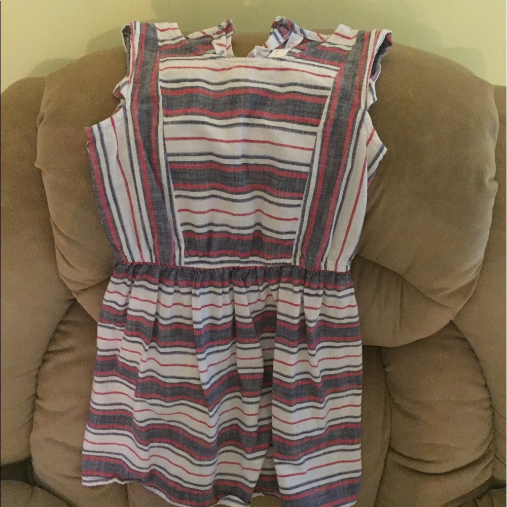Stripped cotton dress