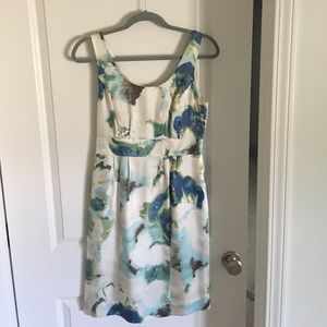 Banana Republic watercolor shift dress