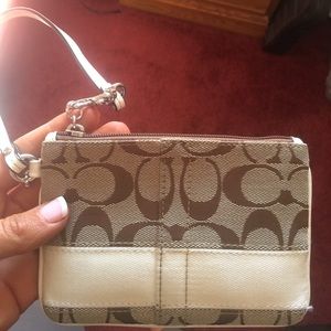 Coach wristlet