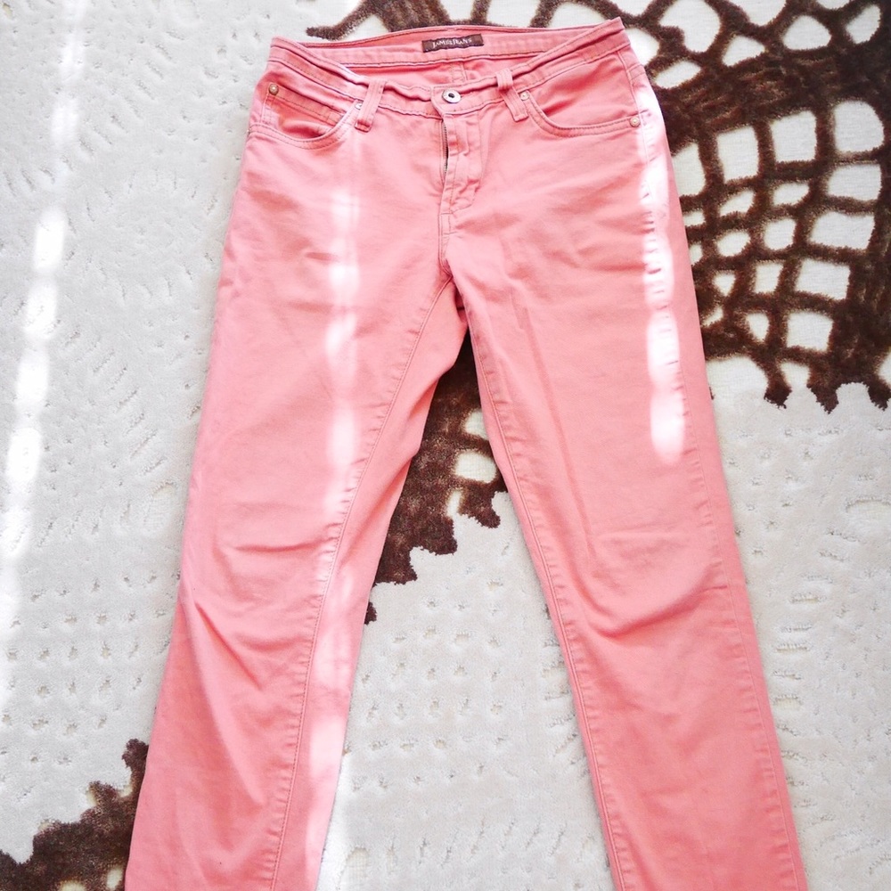 James skinny jeans in Dusty Pink