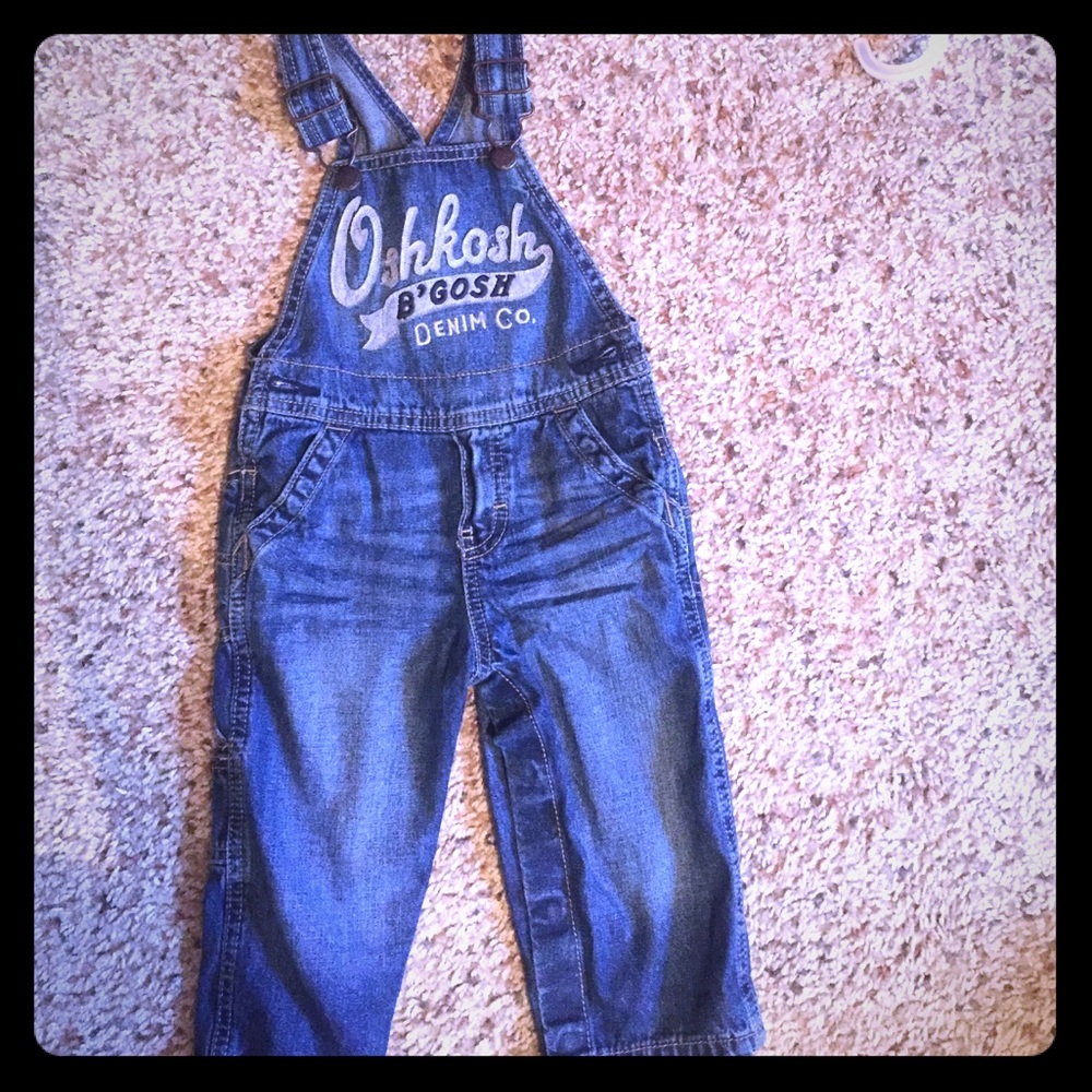Denim overalls
