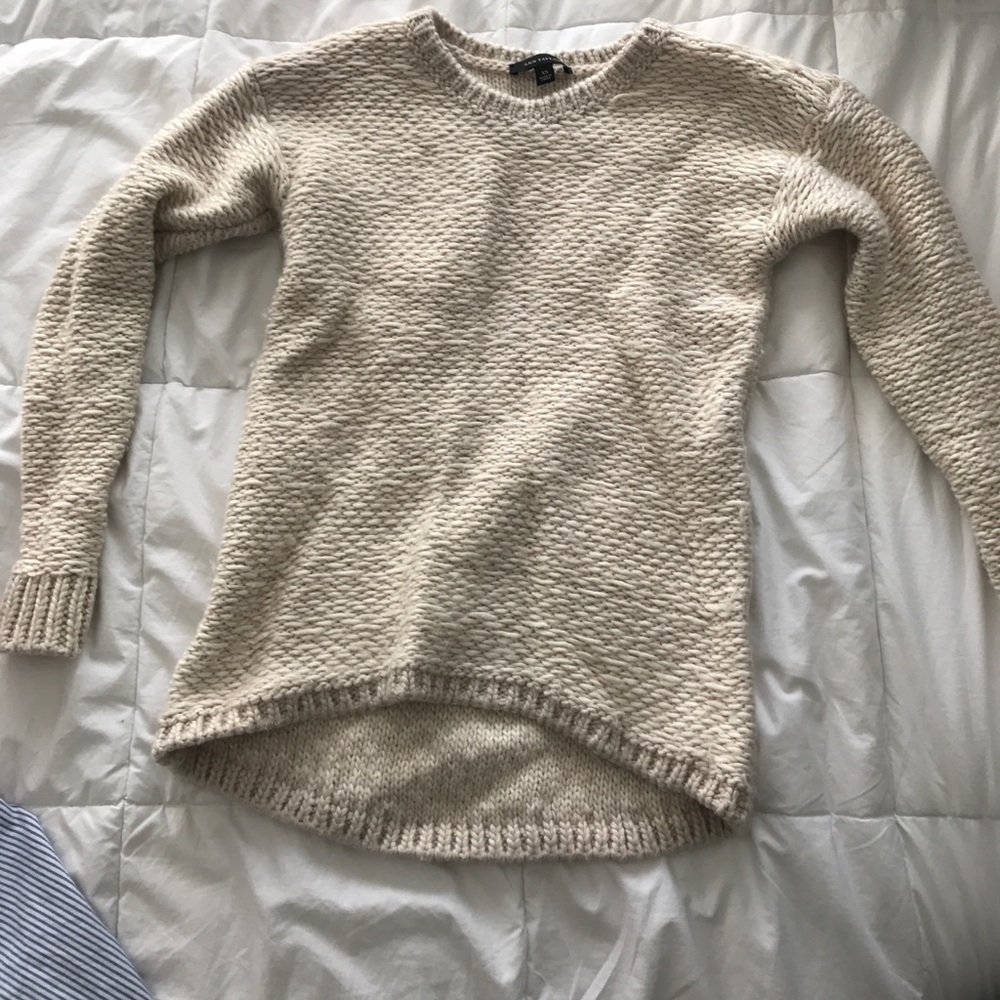 Ann Taylor XS sweater cream colored