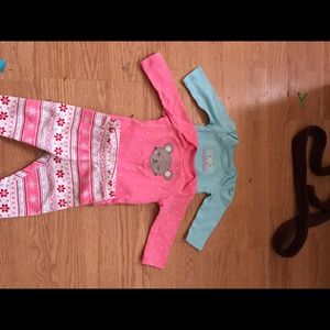 Collection of newborn clothing