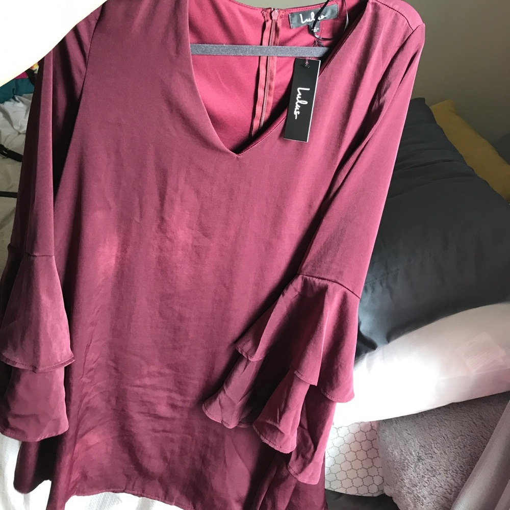 Lulu's garnet dress BRAND NEW NEVER BEEN WORN