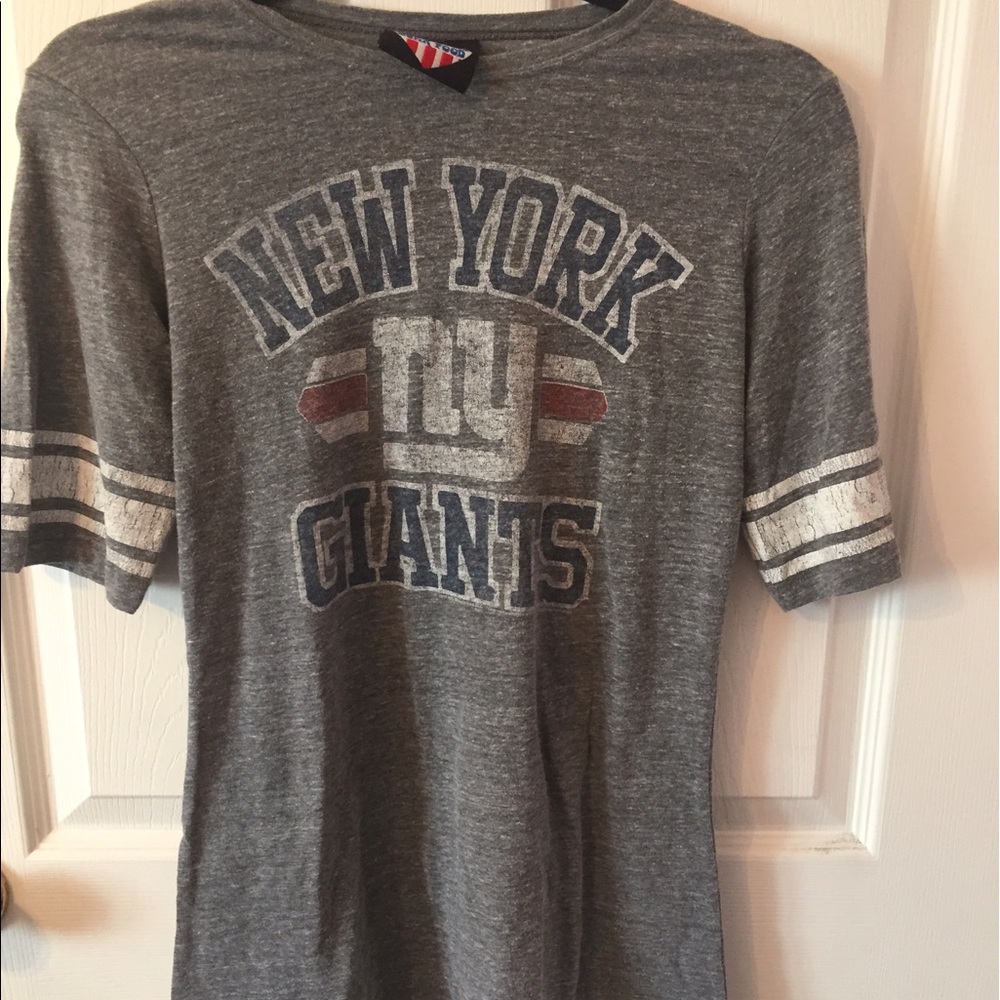 JunkFood Giants football 3/4 sleeve