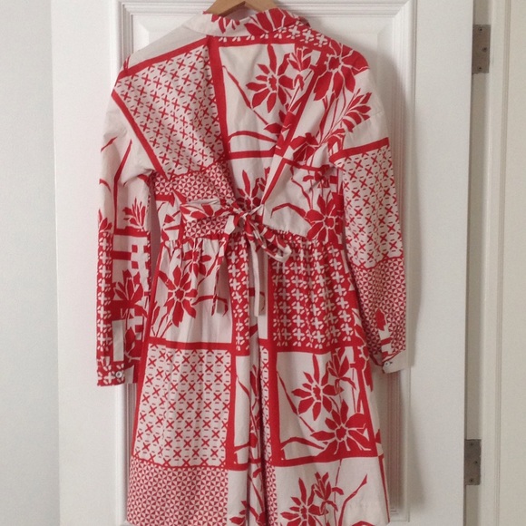 Cotton  baby doll dress with pockets. - Picture 6 of 8