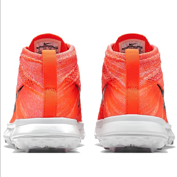 NWOB Nike Ladies Flyknit Chukka Golf Shoes - Picture 3 of 8