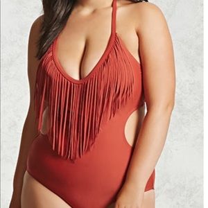 Forever 21 2x plus brand new one piece