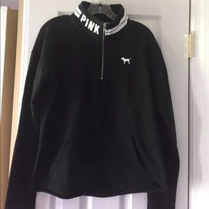 Pink black sweatshirt